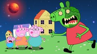 Zombie Apocalypse Peppa Zombies Appear At The House‍️  Peppa Pig Funny Animation