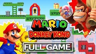 MARIO VS DONKEY KONG REMAKE Full Gameplay Walkthrough  No Commentary【FULL GAME】HD