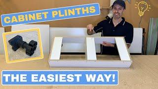 Make & Level Cabinet Plinths  The Easiest Way