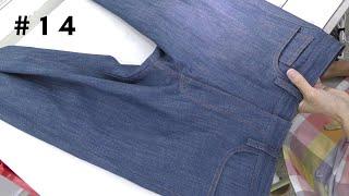 How to sew Mens Jeans  Sewing Tutorial