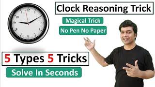Clock Reasoning Tricks  Short Trick For Clock Questions  Maths Tricks  imran sir maths