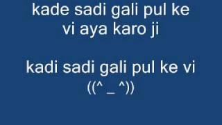 SADI GALI LYRICS  TANU WEDS MANU HD HQ LYRICS ON SCREEN