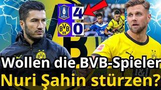 Die Wahrheit hinter Dortmunds demütigender Niederlage Ein Komplott um Nuri Şahin zu stürzen?