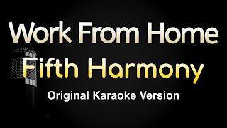 Work From Home - Fifth Harmony Karaoke Songs With Lyrics - Original Key