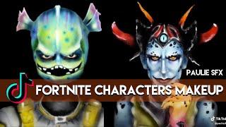 INSANE Fortnite Characters Makeup Compilation from PaulieSfx Can YOU guess them all??