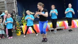 ZUMBA Auftritt Sportzentrum Colosseum auf dem FINE in Eberswalde 01.06.2013 4