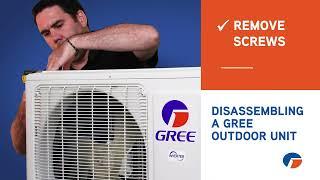 GREE OUTDOOR UNIT DISASSEMBLY