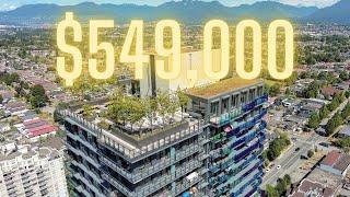 Inside a $549000 LUXURY Condo in East Van - Vancouver Real Estate 2023