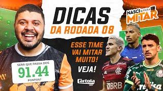 CARTOLA FC 2024 - DICAS RODADA 8 - CARTOLA RODADA 8.