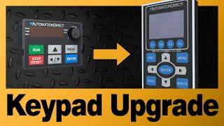 GS20X VFD Remote Keypad Upgrade