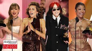 Everything That Happened at the 2024 Grammys New Music Historic Wins & More  THR News