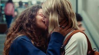 Euphoria 2x02 Rue and Jules kiss ..I finally had everything id ever wished for