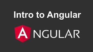 Into to Angular