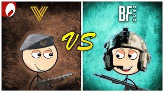 Call of Duty Vanguard Gamers vs Battlefield 2042 Gamers