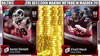 DO THIS NOW THE EASIEST WAY TO MAKE COINS IN MADDEN 20  MADDEN 20 ULTIMATE TEAM