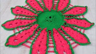 WOW  Woolen Rumal Making  Crochet Thalposh Woolen Rumal Making  Thalposh