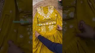Haldi Ceremony Outfit  Haldi function dress idea  Ubtan dress for girls  Trendy Haldi Rasam dress