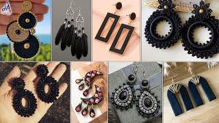 Hot Black.. 11 Fashion DiY Earrings - On Party Wear Outfits