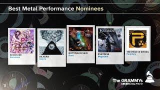 Best Metal Performance Nominees  The 59th GRAMMYs
