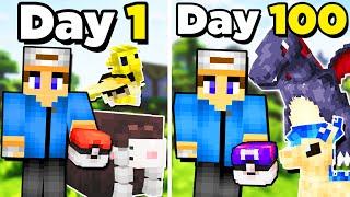 I Spent 100 Days Shiny Hunting in Cobblemon Minecraft Pokemon