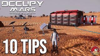 Top 10 tips I wish I knew when starting Occupy Mars The Game - Early Access