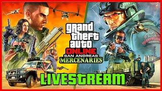 GTA 5 Online  San Andreas Mercenaries Update Hype Stream  OddManGaming Livestream