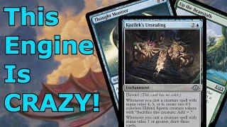WHO GAVE MY ROBOTS BEANS?  Up the Beanstalk Affinity Modern Horizons 3  MH3 Legacy MTG