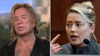 “Amber Heard Is A GOLD-DIGGER” Mickey Rourke on Johnny Depp v Amber Heard