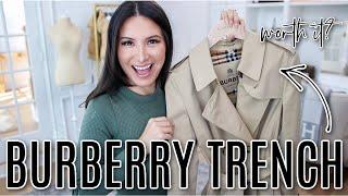 BURBERRY TRENCH COAT - Worth it? Sizing + First Impressions  LuxMommy