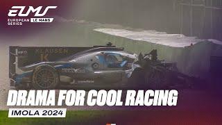 Big collision for Paul-Loup Chatin COOL Racing No.37  4 Hours of Le Castellet 2024  ELMS