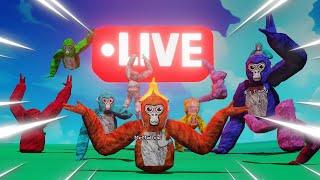 Live With Fans  Gorilla Tag Vr