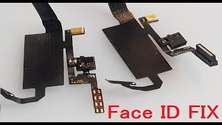 iPhone X & 11 Pro Face ID repair sensor replacement - broken flex 4K 60fps
