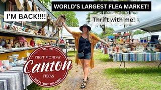 IM BACK Thrifting The World’s Largest Flea Market  Canton Texas First Monday Trade Days