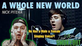 FIRST TIME HEARING Nick Pitera - A Whole New World  Reaction  Review 