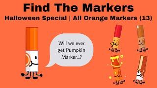  Halloween Special All Orange Markers 13 Speedrun  720.17  Find The Markers