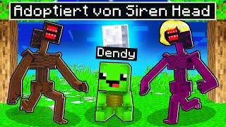 ADOPTIERT VON SIREN HEAD FAMILIE - Minecraft