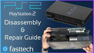 PlayStation 2 PS2 FAT Disassembly and Repair Guide No Power Disc Not Loading Red Screen