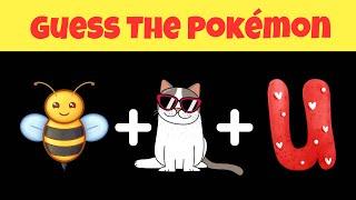 Guess The Pokemon By Emoji  Guess The Emoji  Pokemon Quiz