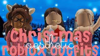 Aesthetic Christmas outfits  Codes + Links ROBLOX