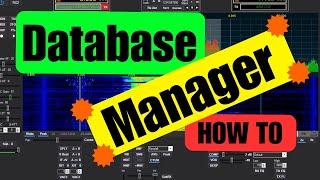 Thetis - Database Manager HowTo 