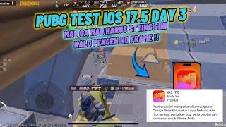 IOS 17.5 TETAP PLAYABLE  IPHONE XR PUBGM DAY 3