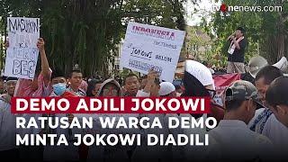 Demo Gabungan Elemen Masyarakat Solo Tuntut Jokowi Diadili dan Gibran Dicopot  OneNews Update