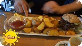 Profikoch testet vegetarisches Restaurant in Lübeck  Sat.1 Frühstücksfernsehen