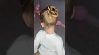 High Bun for Thin Hair Tutorial ️