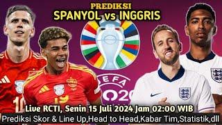 PREDIKSI SPANYOL vs INGGRIS FINAL EURO 24Spanyol di Unggulkan Inggris Ingin Ciptakan Sejarah