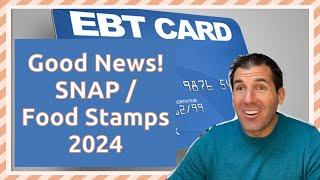 Great News SNAP  Food Stamps for the Low Income in 2024