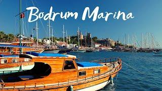 BODRUM Restaurants And Cafes Walking Tour  Sea ASMR