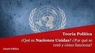 ¿Qué es la ONU? ¿Por qué se crearon las Naciones Unidas y cómo funcionan?