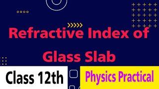 Refractive Index of Glass SlabPhysics PracticalClass 12