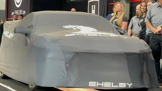 YES 2025 SHELBY MUSTANG DEBUTS at BARRETT JACKSON